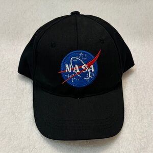 Black Hat with Blue NASA Logo